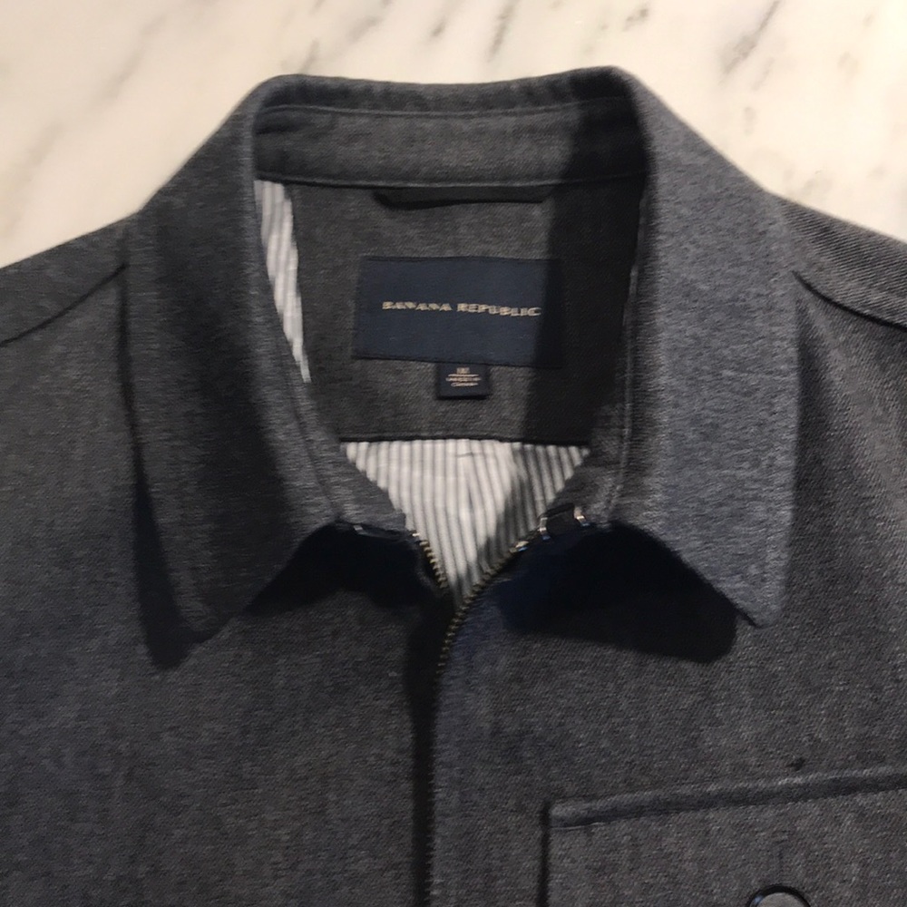 Banana Republic Gray Wool Jacket